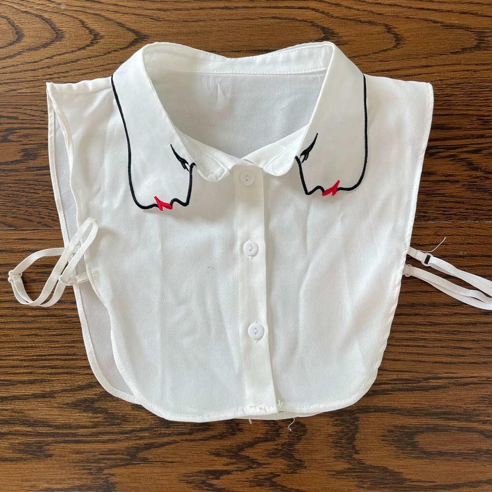 Unique Collared Button Up Undershirt - image 1